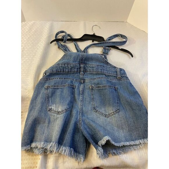 Vanilla Star large short overalls denim rn#111052 - Picture 2 of 5